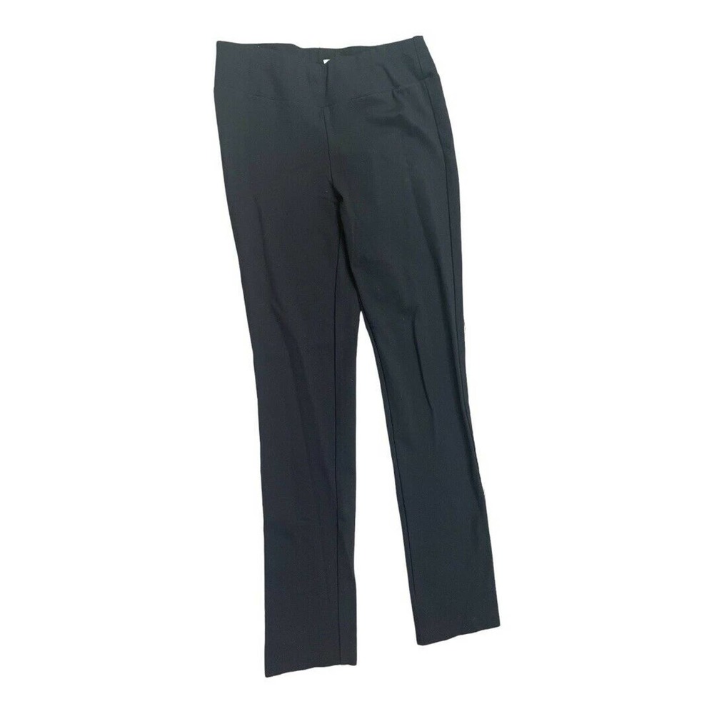 Lena Gabrielle New York Solid Black Ankle Pants Women’s Size 4 Stretchy Pull On